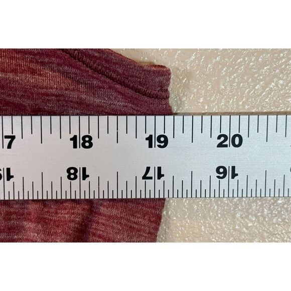 Lululemon Women’s Sweat Date Heathered Burgundy Tank Top Size 8 - Picture 7 of 7